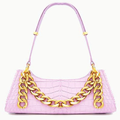 High Quality Metal Brass Lady Purse Shoulder Strap Handbag Chains For Bags