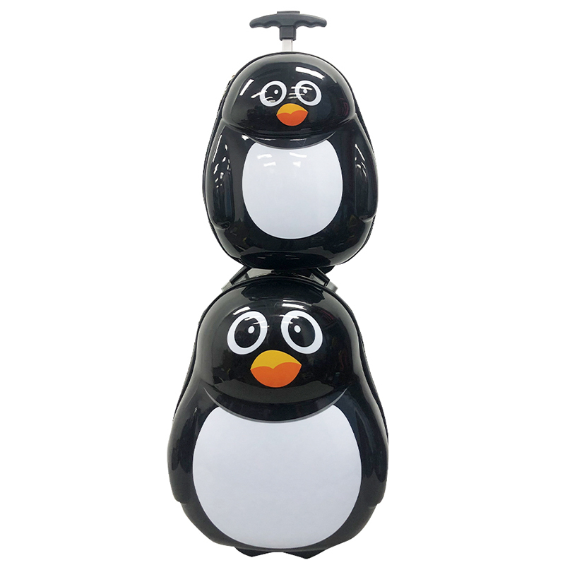 Custom Design Airport Travel 3D Trolley Bag Children Kids Suitcase Carry On Luggage