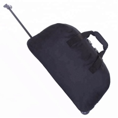 Customized Waterproof Trolley Rolling Bag Travel Carry-on Luggage Bag Polyester Duffel Bag With Wheels Customized Waterproof Trolley Rolling Bag Travel Carry-on Luggage Bag Polyester Duffel Bag With Wheels