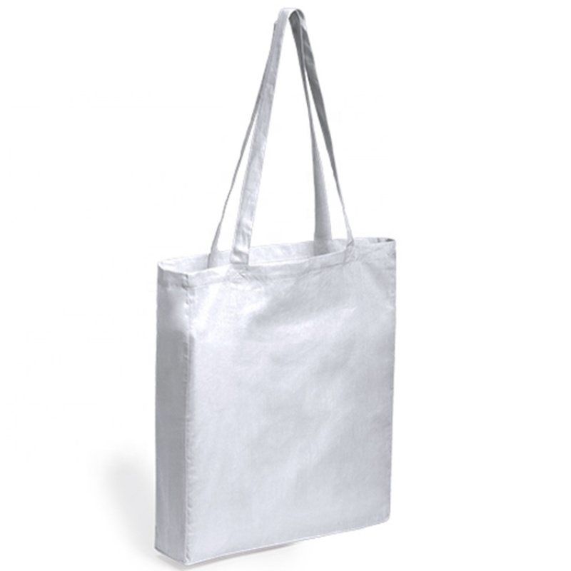 Custom Print Logo Cheap Eco Recycled Grocery Canvas Cotton Tote Shopping Bags