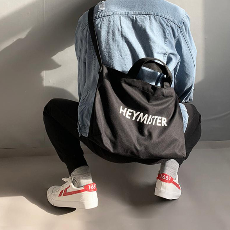 Custom Printed Logo White Organic Cotton Canvas Shopping Tote Bag For Women