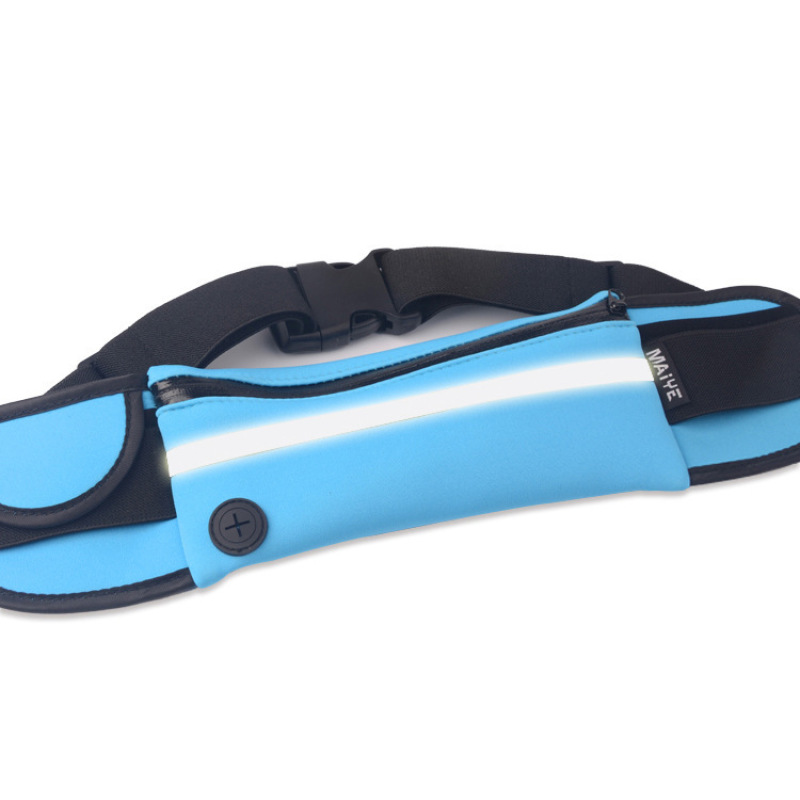 Sac banane en néoprène pour homme, ceinture de course, sac banane étanche pour fitness, promotion en gros