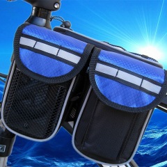 Cycling Phone Holder Bicycle Accessories Waterproof Upper Tube Bag Mountain Bike Front Bag Bicycle Riding Bag