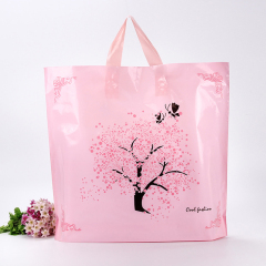 Custom Printed Reusable Biodegradable Plastic Shopping Bag Tote Bags For Shopping With Logo