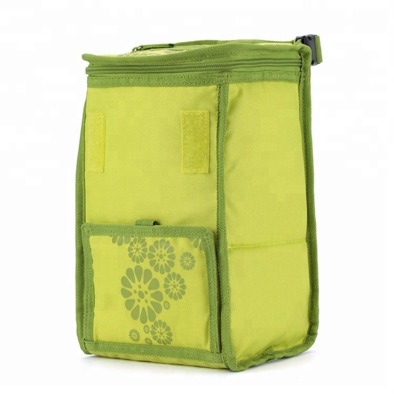 Sac isotherme isolé portatif de sac de refroidisseur de déjeuner fait sur commande écologique en gros