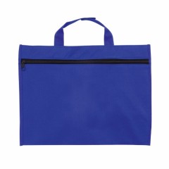 600d Polyester the Edge Document Business Bag Promotional Customize Logo A4 Document Waterproof Zipper File Bag