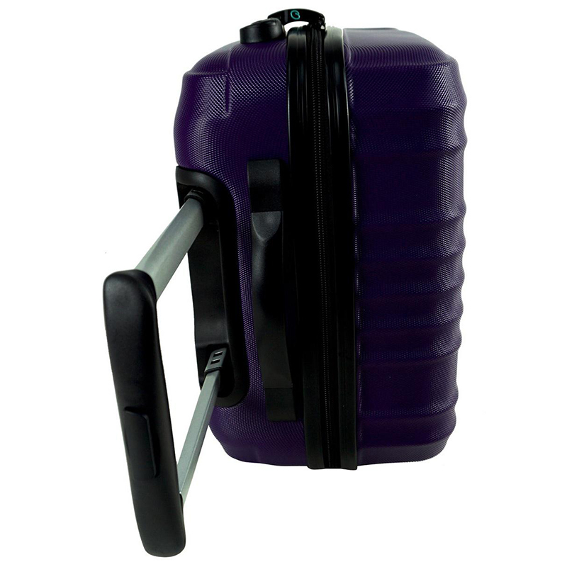 Custom ABS Hard Trolley Luggage Carry on Suitcase Travel Boarding Luggage Case with Wheels