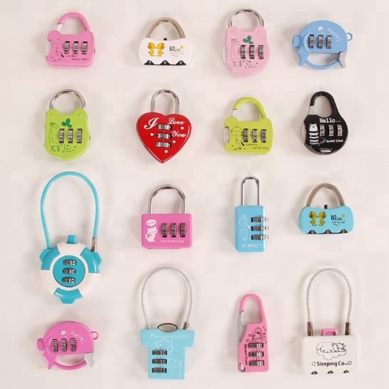 Heavy Duty Custom Logo Waterproof Safety Mini Cheap Password Digit Combination Padlock