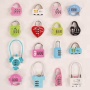 Heavy Duty Custom Logo Waterproof Safety Mini Cheap Password Digit Combination Padlock
