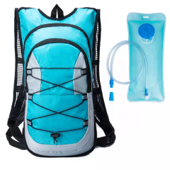 Outdoor Low Moq Travel Hiking Bicycle Water Resistant Hydration Backpack With 2L Water Bladder