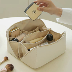 Sac cosmétique de maquillage de voyage étanche multi-fonctions personnalisé de grande capacité