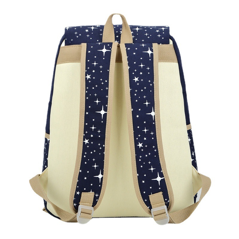 Sac à dos de voyage multifonctionnel 3 en 1 pour enfants, ensemble de sacs d'école en toile décontractés et mignons