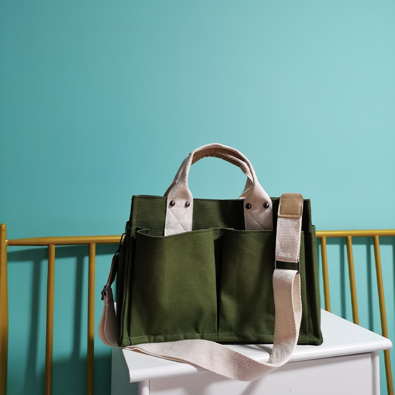 Ladies Fashion Handbags Mini Canvas Tote Crossbody Shoulder Bag Women's Messenger Bags