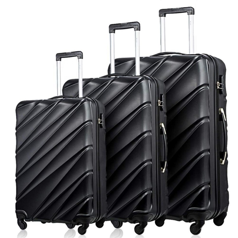 High Quality Wholesale ABS Safety Lightweight Travelling Set Trolley Scooter Suitcase Luggage
