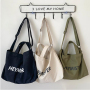 Custom Printed Logo White Organic Cotton Canvas Shopping Tote Bag For Women