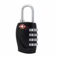 Hotsale TSA shape promotional colorful digital popular travel security tsa approved locks  4 digit combination TSA luggage lock