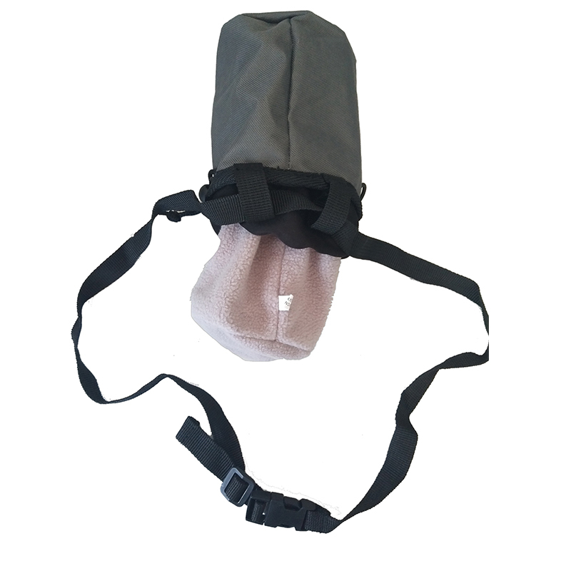 Custom logo Rock Climbing Chalk Bag for Adults with Drawstring Closure And Zipper Pocket