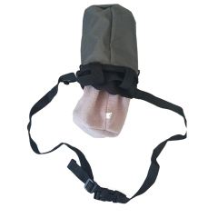 Custom logo Rock Climbing Chalk Bag for Adults with Drawstring Closure And Zipper Pocket