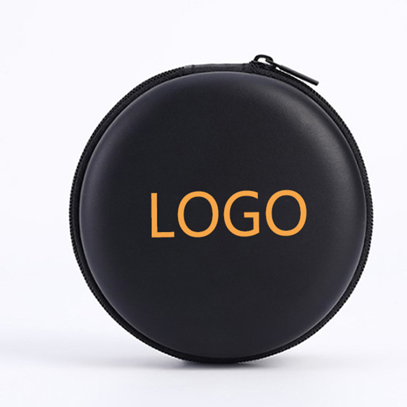 Waterproof Hard Shell Round Eva Headset Headphone Earphone Carrying Case