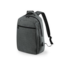 Travel Outdoor Sports Black Grey USB Charging Bags Laptop Smart Backpack