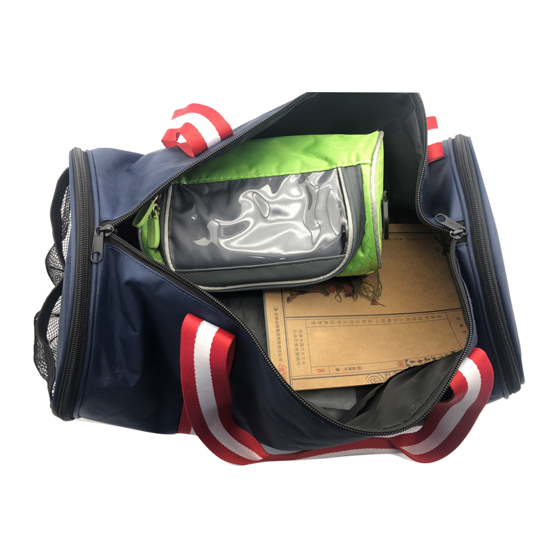 Mini sacs de sport imperméables avec logo personnalisé, sac de voyage avec compartiment à chaussures