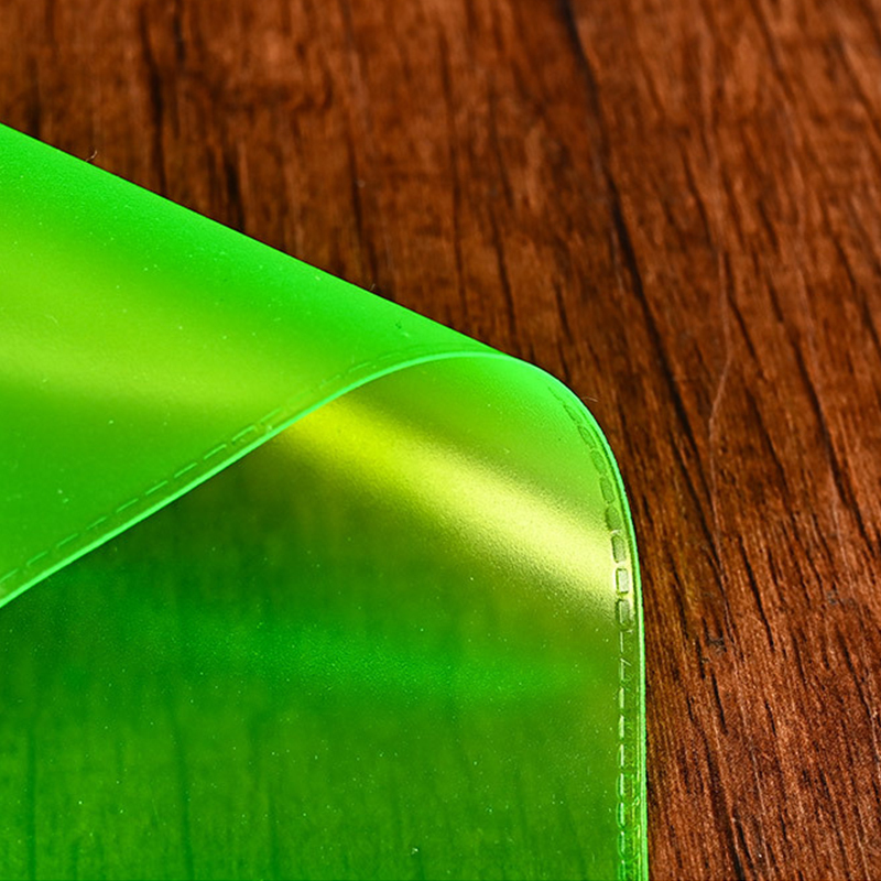 High Quality Durable Plastic Document Bag A4 Size Transparent File Folder With Snaps Buttons