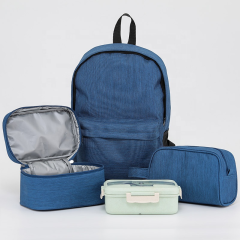 wholesale durable polyester lunch cooler bag outdoor camping insulated cooler bag for food