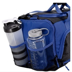 Pinghu Sinotex custom logo gym bag in duffel bags with shoe compartment waterproof Sports weekender bag in travel