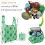 polyester custom grocery Reusable foldable Tote Shopping Bag