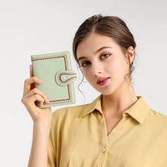 Porte-cartes en cuir PU Rfid de voyage en gros personnalisé Porte-passeport Organizaer