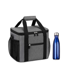 Custom Logo Waterproof Small Insulated Picnic Lunch Cooler Bags With Water Bottle