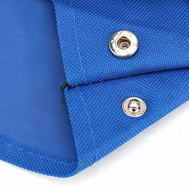 تخصيص شعار الأزرق الرياضة السفر واق من المطر حقيبة عالية الجودة الصالة الرياضية القماش الخشن حقيبة