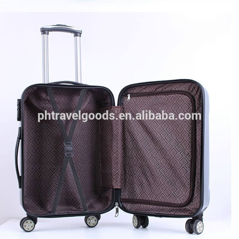 Lightweight Durable 3 Piece Travel Carry On Suitcase Trolly Bag Luggage Set For Girls