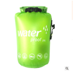 Custom Logo Waterproof Roll Top Sack PVC Dry Bag Backpack For Outdoor Boating Hiking Floating