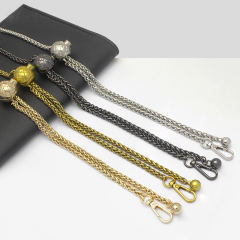 High Quality Custom Bag Accessories Purse Shoulder Strap Metal Handbag Chain For Bags