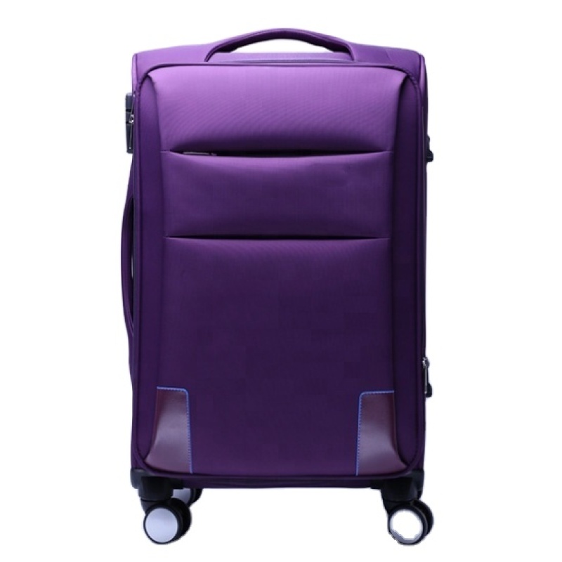New Design 8 Wheel soft fabric suitcase trolley High Quality Cheap Waterproof soft trolley luggage bag carry on luggage
