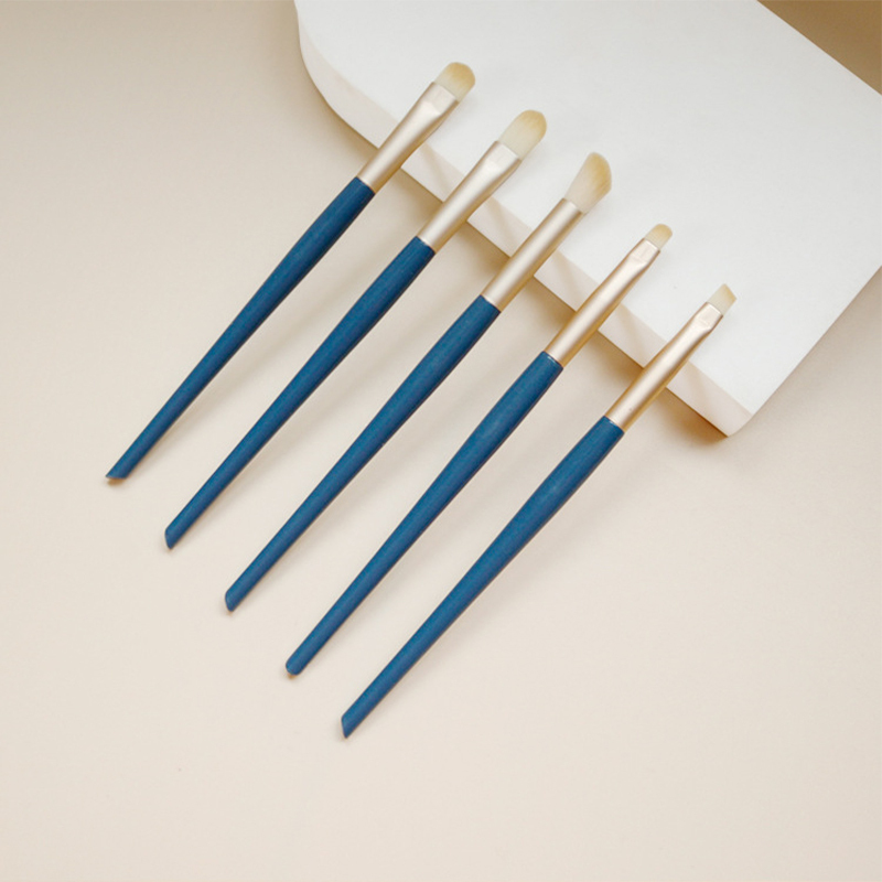 custom private label logo professional 12 travel makeup brushes set with holder bag