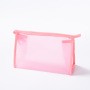 Custom Convenient Zipper Small Transparent  Travel Clear Pvc Makeup Pouch Cosmetic Bag