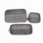 Wholesale Custom Logo Small Clear Portable Mesh Makeup Nylon Cosmetic Bag