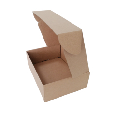 Custom Logo Recycled Cardboard Shipping Kraft Paper Box Packaging
