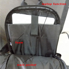 High Quality 15.6 inch Durable Waterproof Large Men Boys Business Travel Laptop Backpack Bag