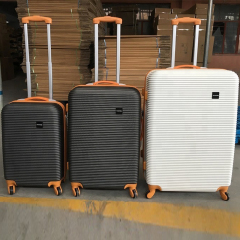 Custom ABS Shopping Suitcase Travel Boarding Trolley Set Luggage With Wheels