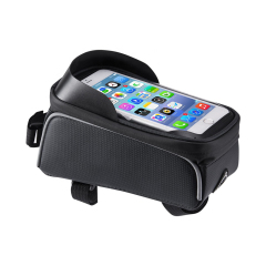 Pinghu Sinotex OEM & ODM waterproof bicycle phone mount bag phone case holder cycling top tube frame bag DDP