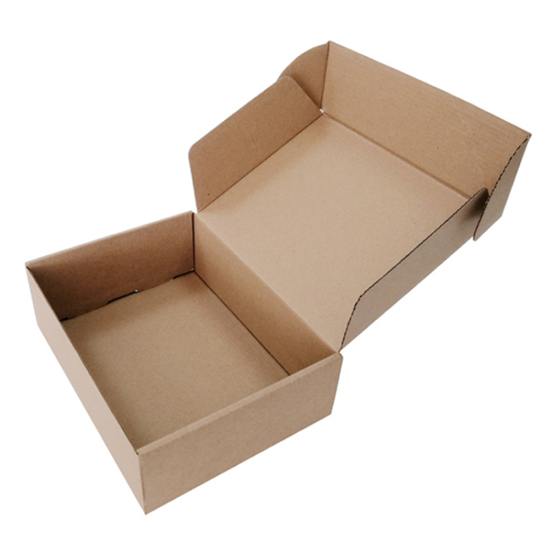 Custom Logo Recycled Cardboard Shipping Kraft Paper Box Packaging
