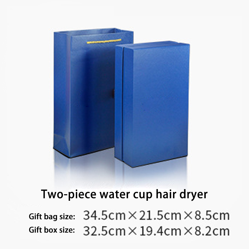 Coffret cadeau personnalisé avec mini sèche-cheveux et tasse isotherme sous vide, idéal pour la maison, les entreprises et les cadeaux promotionnels