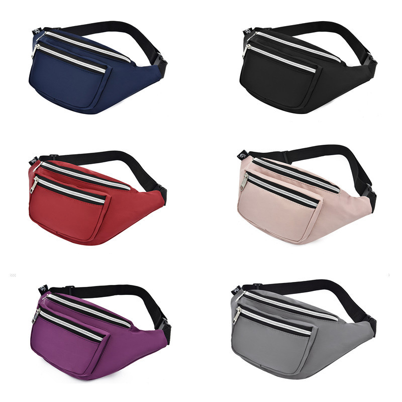 Sac banane imperméable avec logo personnalisé pour femme, idéal pour la course à pied, la randonnée ou la taille