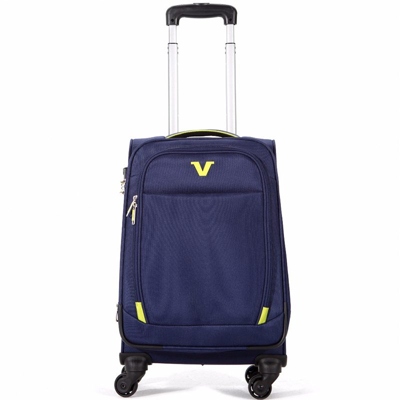 High Quality Designer Soft Fabric Suitcase Sets 3 Pcs Trolley Vintage Luggage Sets On Wheels For Women