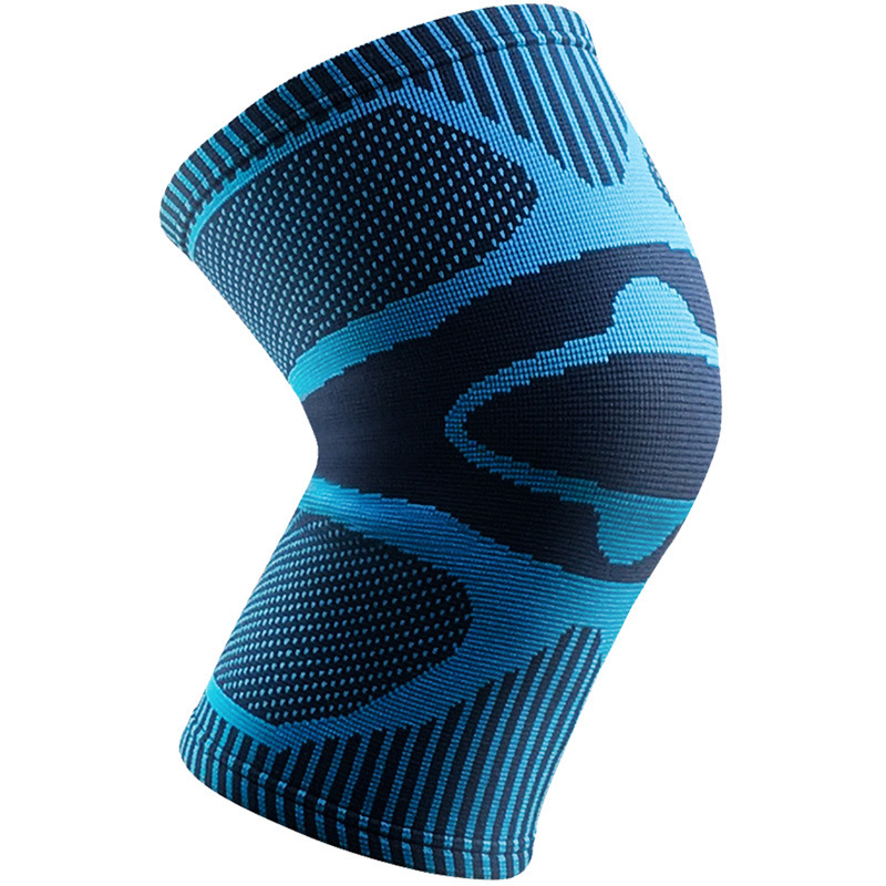 달리기를 위한 주문 탄력 있는 뜨개질을 하는 Breathable 무릎 보호자 패드 무릎 압축 소매