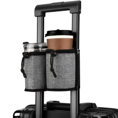 Factory Custom Waterproof Drink Bag Luggage Travel Cup Holder Fits Roll On Suitcase Handles Factory Custom Waterproof Drink Bag Luggage Travel Cup Holder Fits Roll On Suitcase Handles