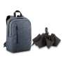 Wholesale men waterproof Business bag laptop Backpacks with Umbrella